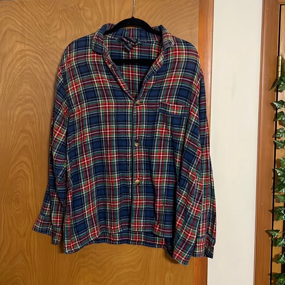 Lands end flannel